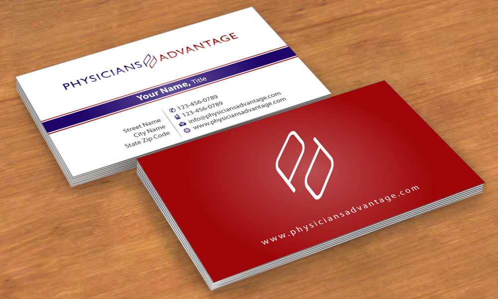 Visitenkarten-Design von Sbss für Physicians Advantage Services, Inc. | Design #2448100