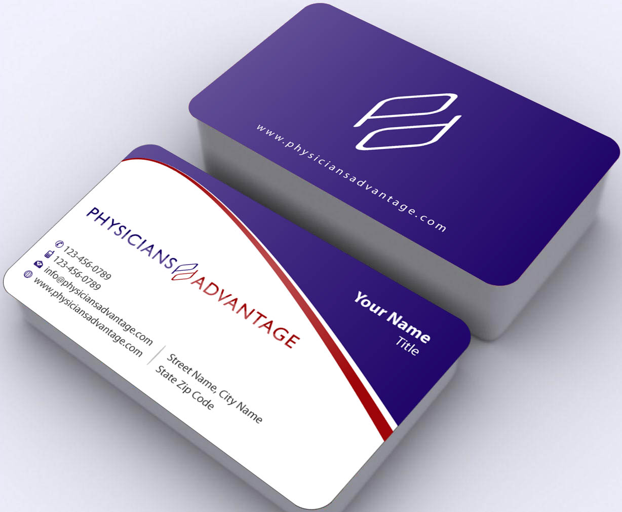 Diseño de Tarjeta de Presentación por Sbss para Physicians Advantage Services, Inc. | Diseño #2448230