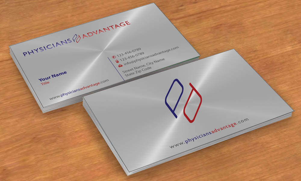 Visitenkarten-Design von Sbss für Physicians Advantage Services, Inc. | Design #2448455