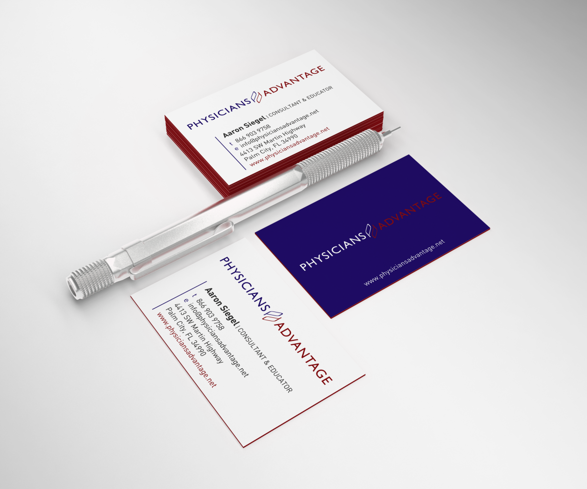 Business Card Design by HYPdesign for Physicians Advantage Services, Inc. | Design #2456815