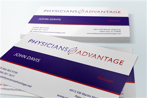 Business Card Design by logodentity for Physicians Advantage Services, Inc. | Design: #2454440