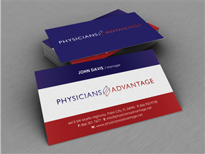 Business Card Design by logodentity for Physicians Advantage Services, Inc. | Design: #2454498