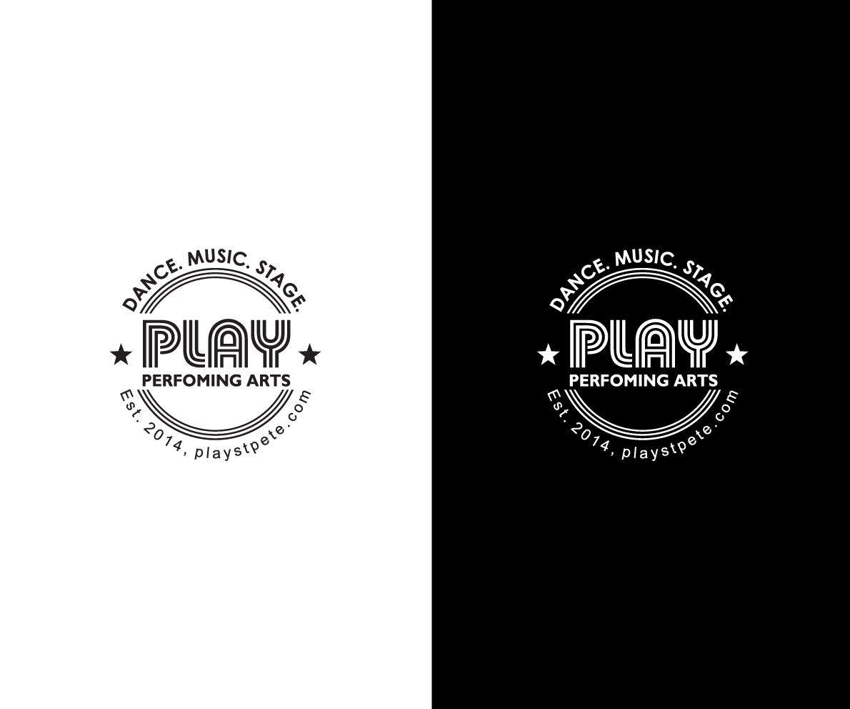 Diseño de Logo por bijuak para PLAY Perfroming Arts | Diseño #13070883