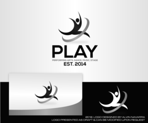 Logo Design by alvinnavarra for PLAY Perfroming Arts | Design #13067753