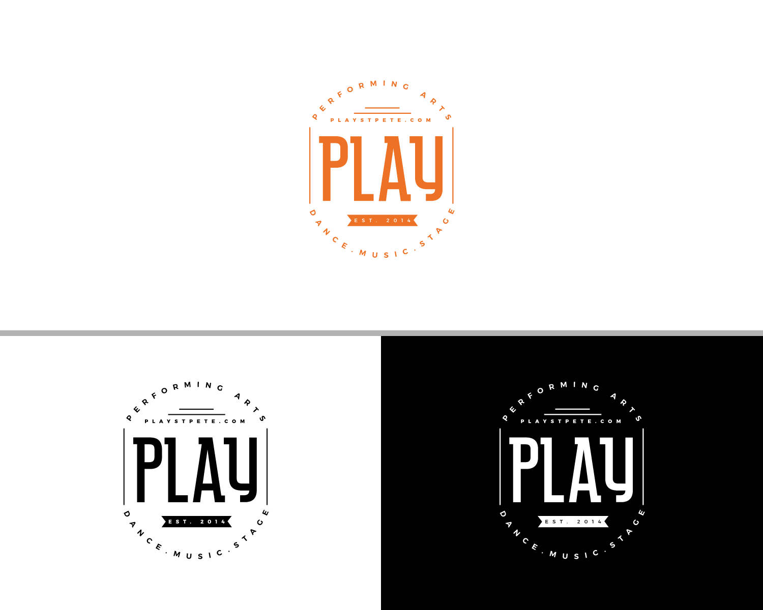 Logo Design by AlexMorisseau for PLAY Perfroming Arts | Design #13065818