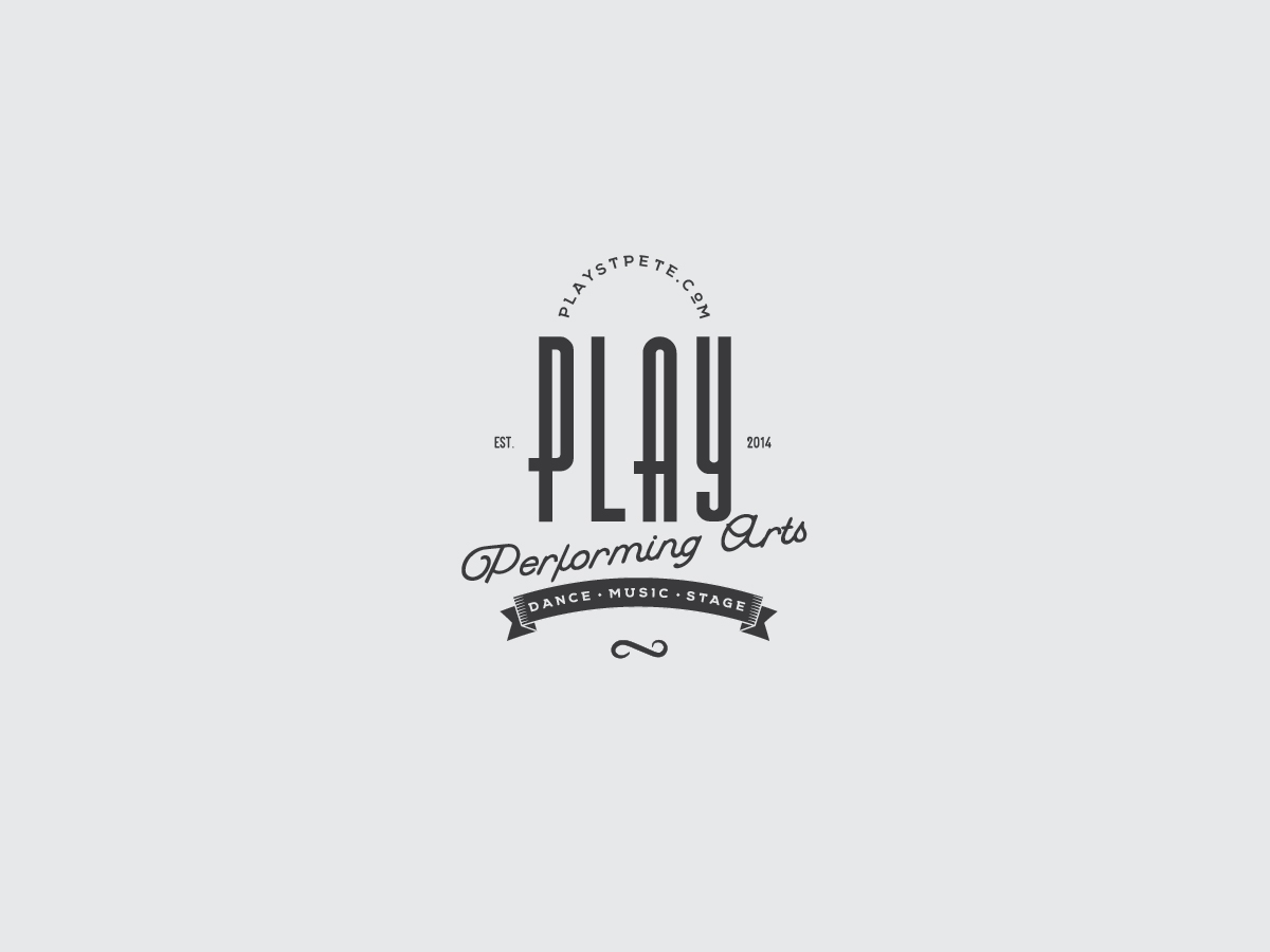 Design de Logo par mldtrvs pour PLAY Perfroming Arts | Design #13066605
