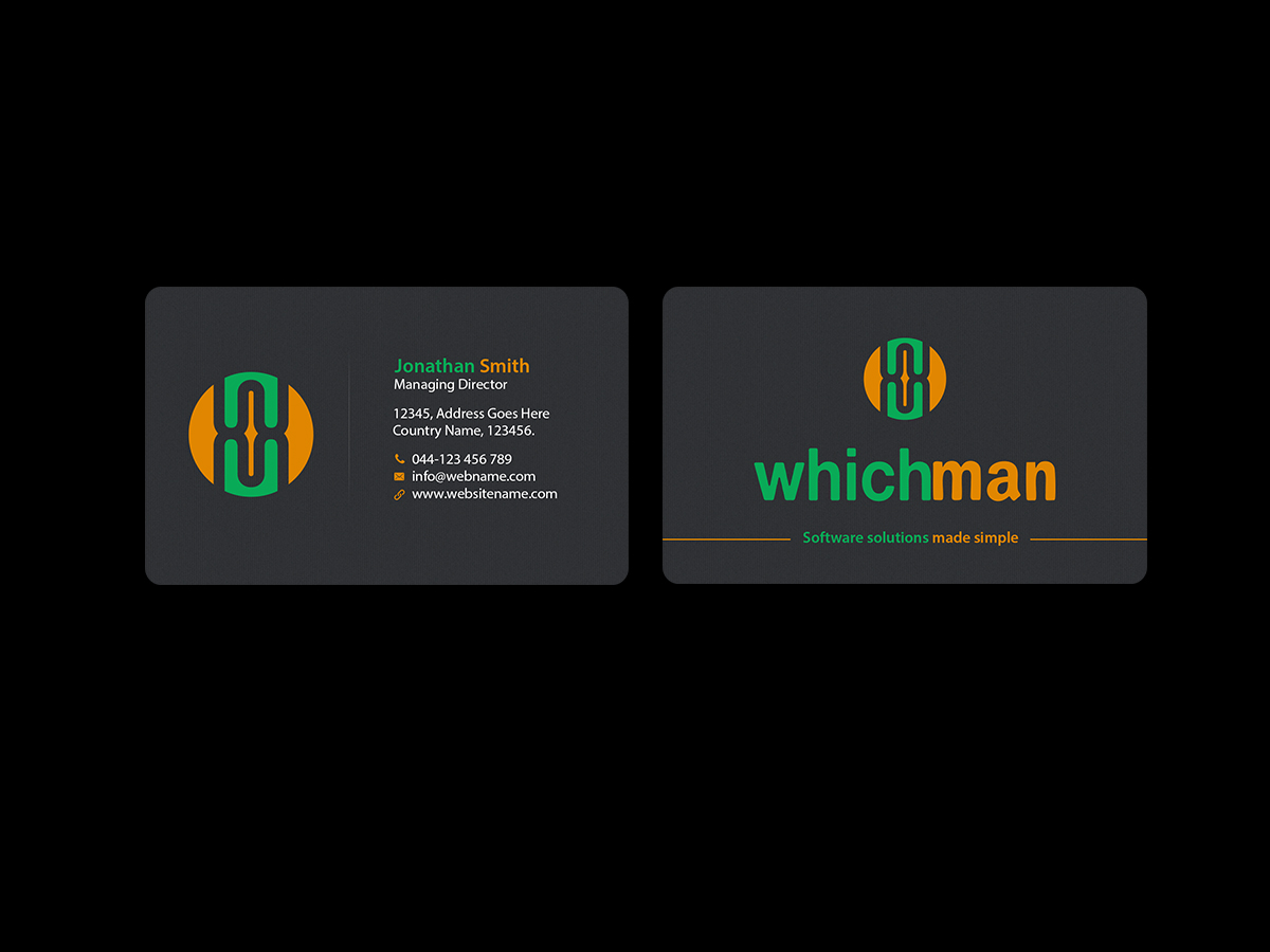 Business Card Design by Creations Box 2015 for ASP Web Solution | Design #13076822