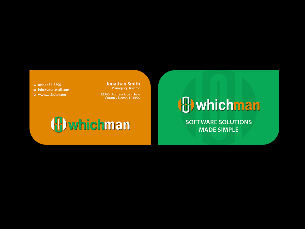 Business Card Design by Creations Box 2015 for ASP Web Solution | Design #13076825