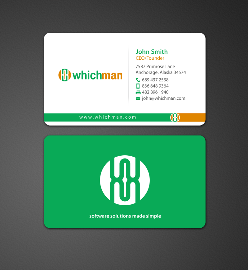 Diseño de Tarjeta de Presentación por chandrayaan.creative para ASP Web Solution | Diseño #13069462