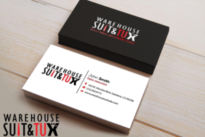 WSS (Acronym for Warehouse Suit Sale) or Image | Visitenkarten-Design von Riz'
