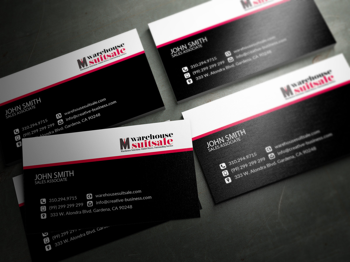 retail business cards
