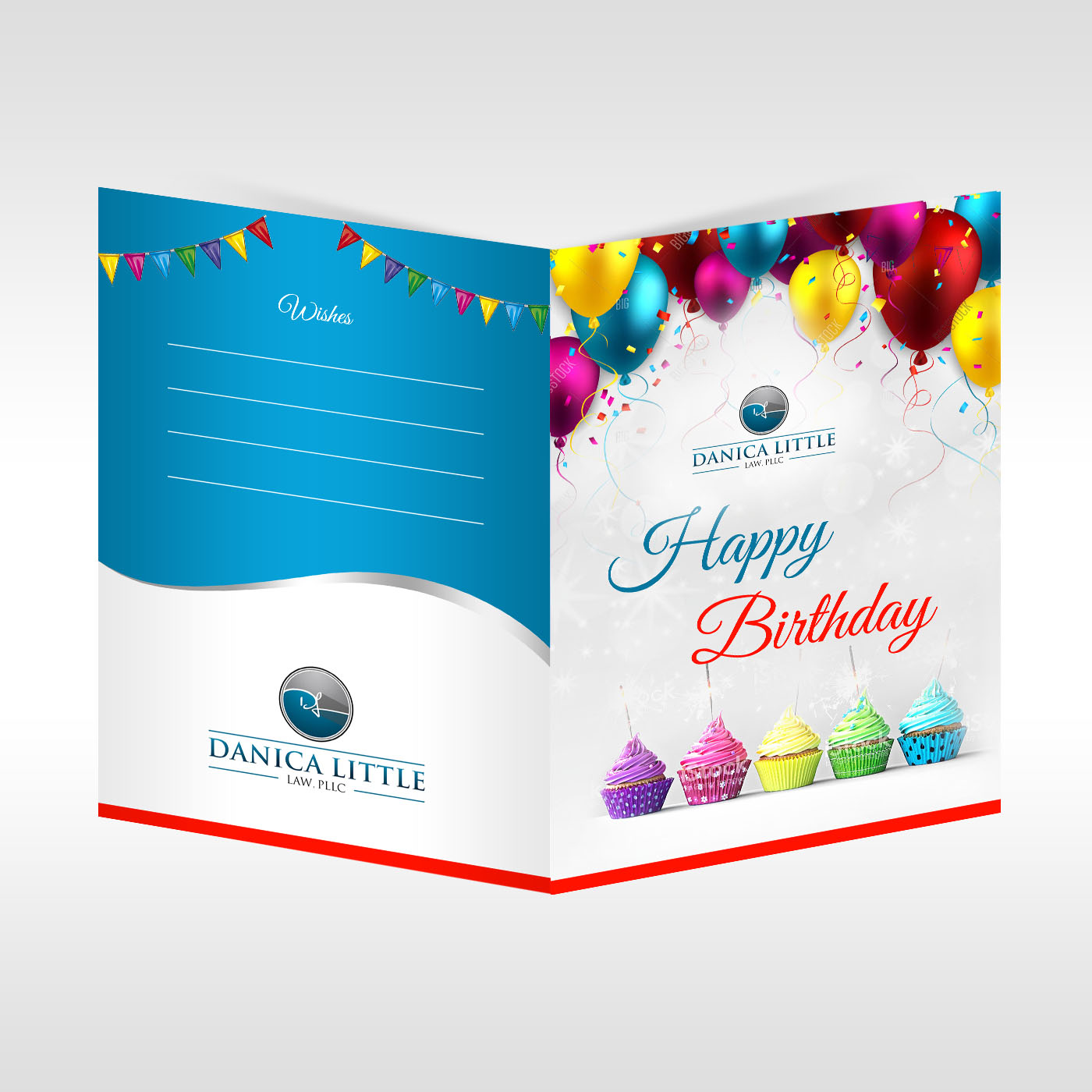 Greeting Card Design by debdesign for Danica Little Law, PLLC | Design #13117626