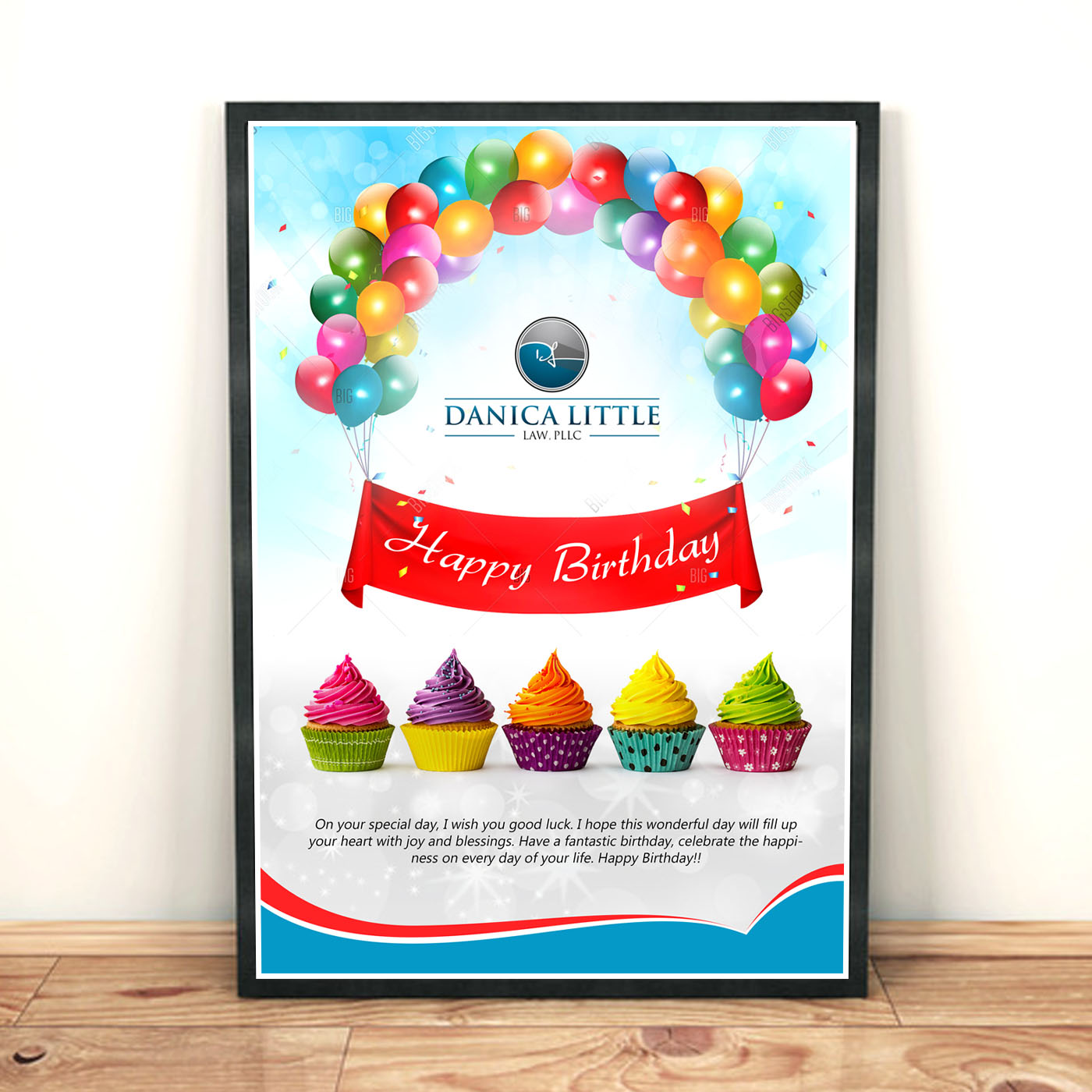 Greeting Card Design by debdesign for Danica Little Law, PLLC | Design #13129467