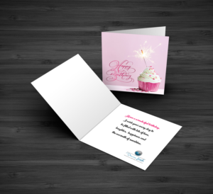 Elegant Happy Birthday Cards (from Law Firm)