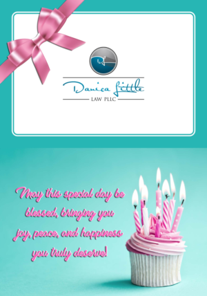 Diseño de Tarjeta de Felicitación por ImageNation para Danica Little Law, PLLC | Diseño: #13087639
