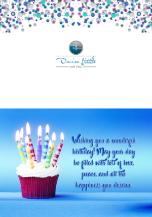 Diseño de Tarjeta de Felicitación por ImageNation para Danica Little Law, PLLC | Diseño: #13106255
