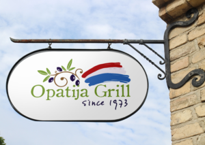 Diseño de Logo por gooddesign para Restaurant Opatija Grill | Diseño: #13164212