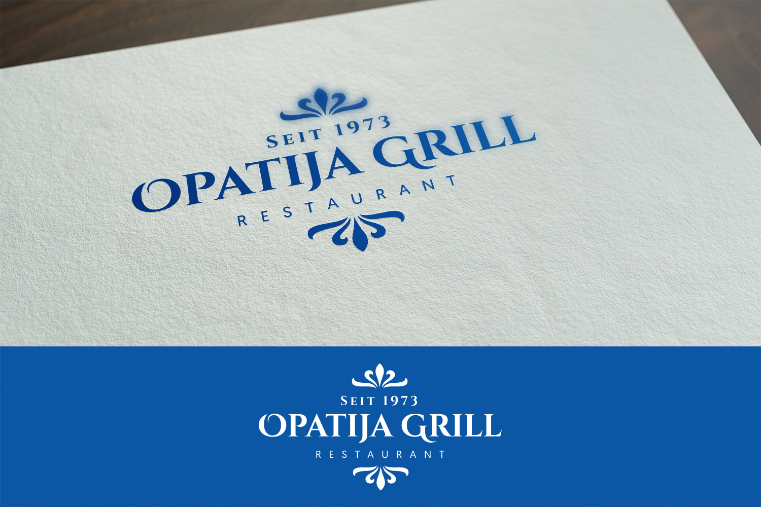 Logo Design by Grafactory for Restaurant Opatija Grill | Design #13066950