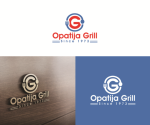 Diseño de Logo por eMARK para Restaurant Opatija Grill | Diseño: #13122554