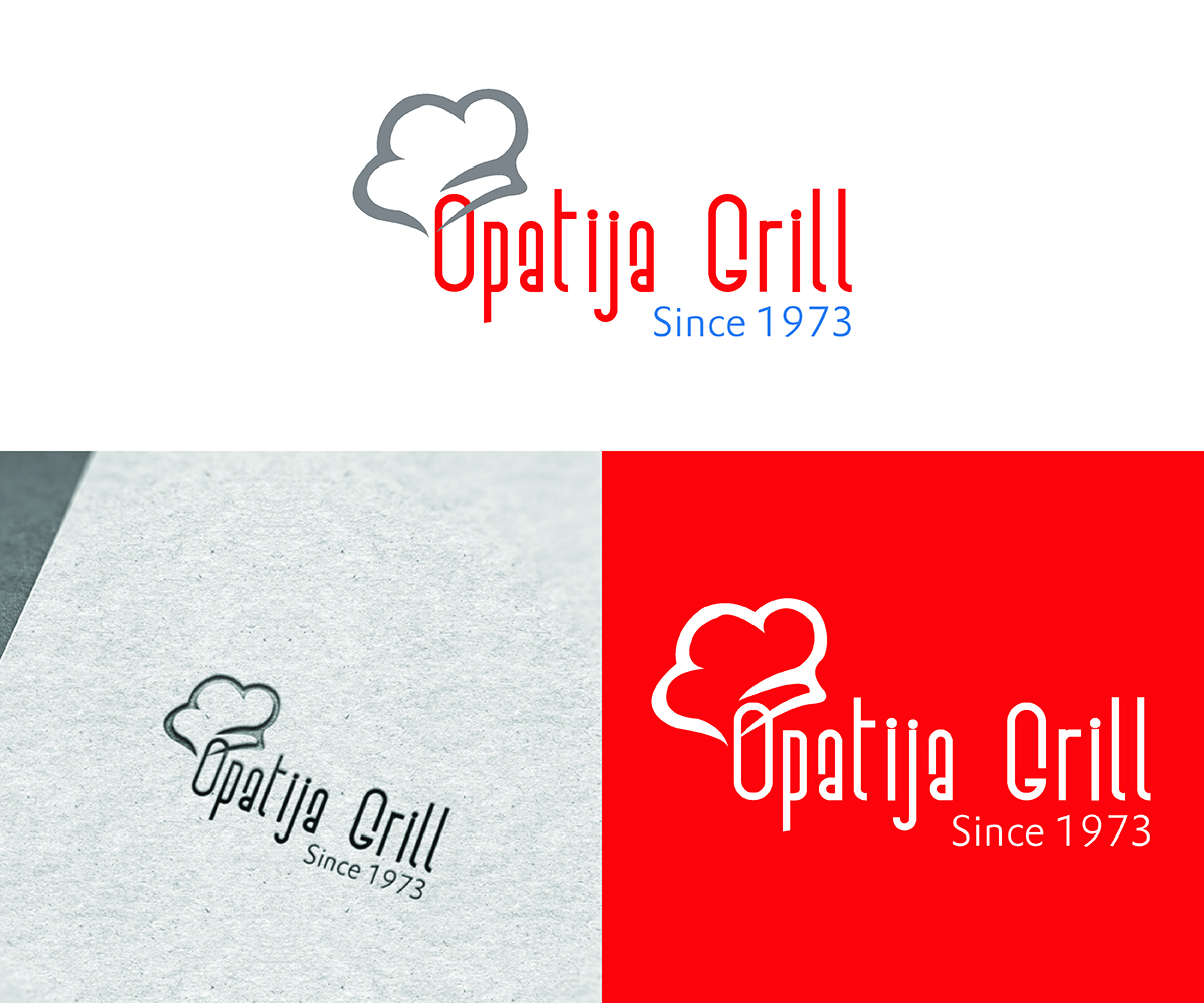 Diseño de Logo por eMARK para Restaurant Opatija Grill | Diseño #13122555