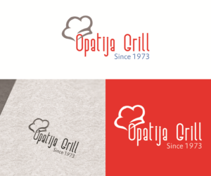 Diseño de Logo por eMARK para Restaurant Opatija Grill | Diseño: #13122555