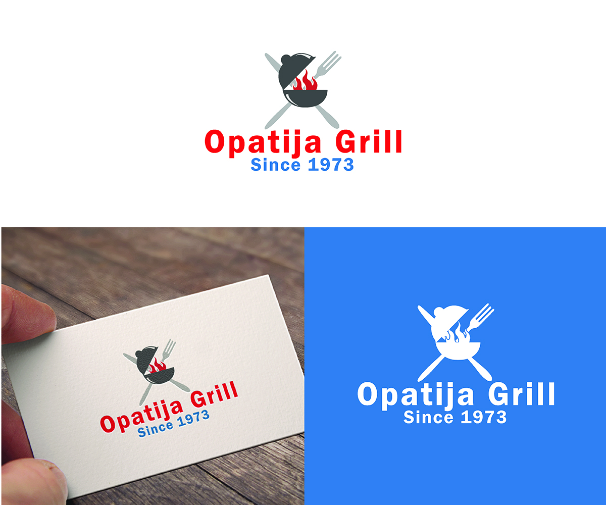 Diseño de Logo por eMARK para Restaurant Opatija Grill | Diseño #13122556