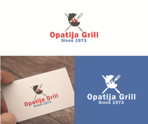 Diseño de Logo por eMARK para Restaurant Opatija Grill | Diseño: #13122556