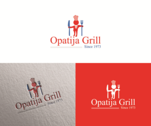 Diseño de Logo por eMARK para Restaurant Opatija Grill | Diseño: #13132025