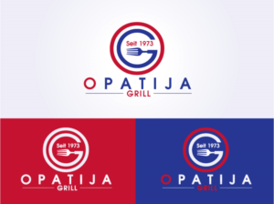 Logo Design by sayak2014 for Restaurant Opatija Grill | Design: #13076128