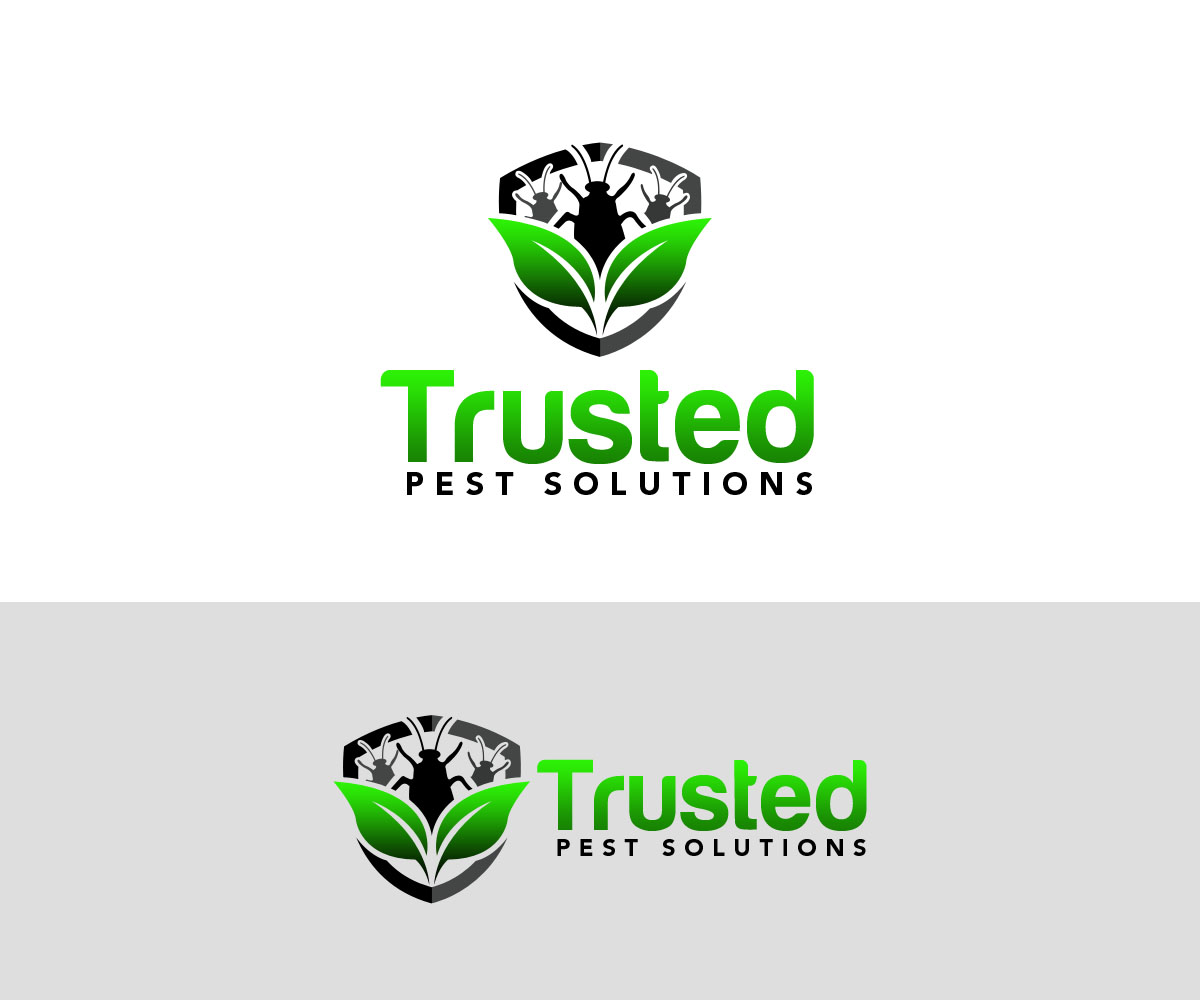 Logo-Design von PsyPen für trusted pest solutions | Design #13078988