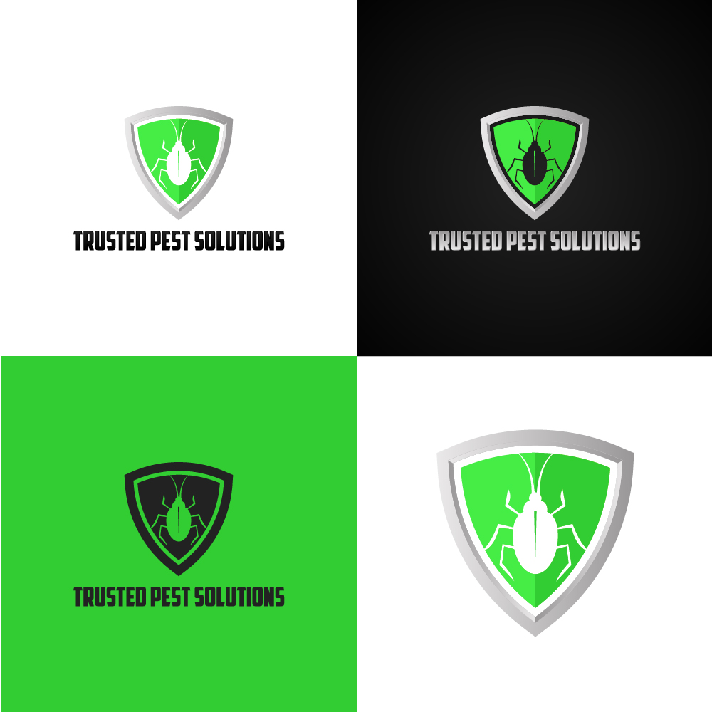 Diseño de Logo por @vorbys para trusted pest solutions | Diseño #13163469