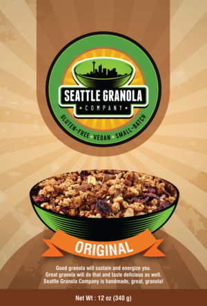 Packaging Design by Akshar Shailesh for Seattle Granola Company | Design: #13085955