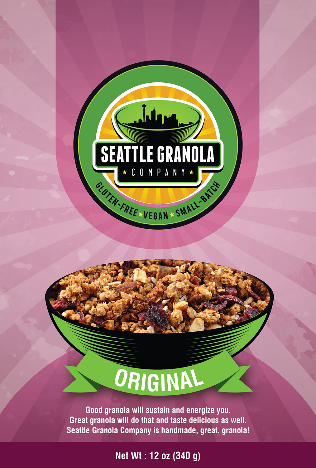 Packaging Design by Akshar Shailesh for Seattle Granola Company | Design #13093547