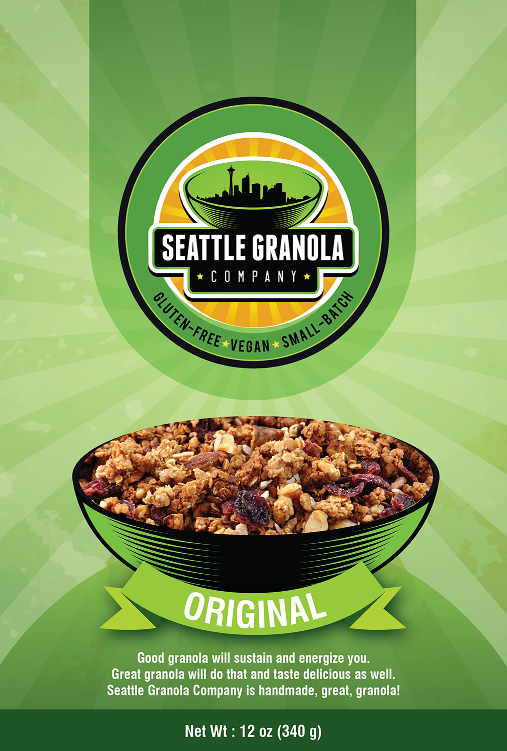 Packaging Design by Akshar Shailesh for Seattle Granola Company | Design: #13093548