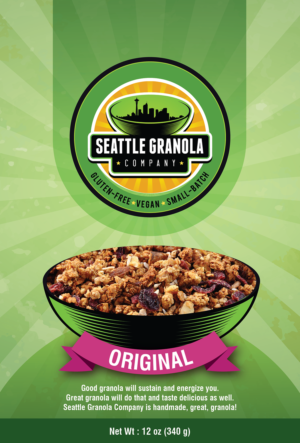 Packaging Design by Akshar Shailesh for Seattle Granola Company | Design: #13093549