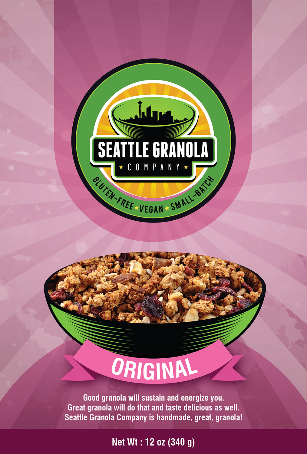 Packaging Design by Akshar Shailesh for Seattle Granola Company | Design #13093550