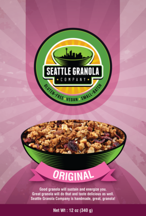 Packaging Design by Akshar Shailesh for Seattle Granola Company | Design: #13093550