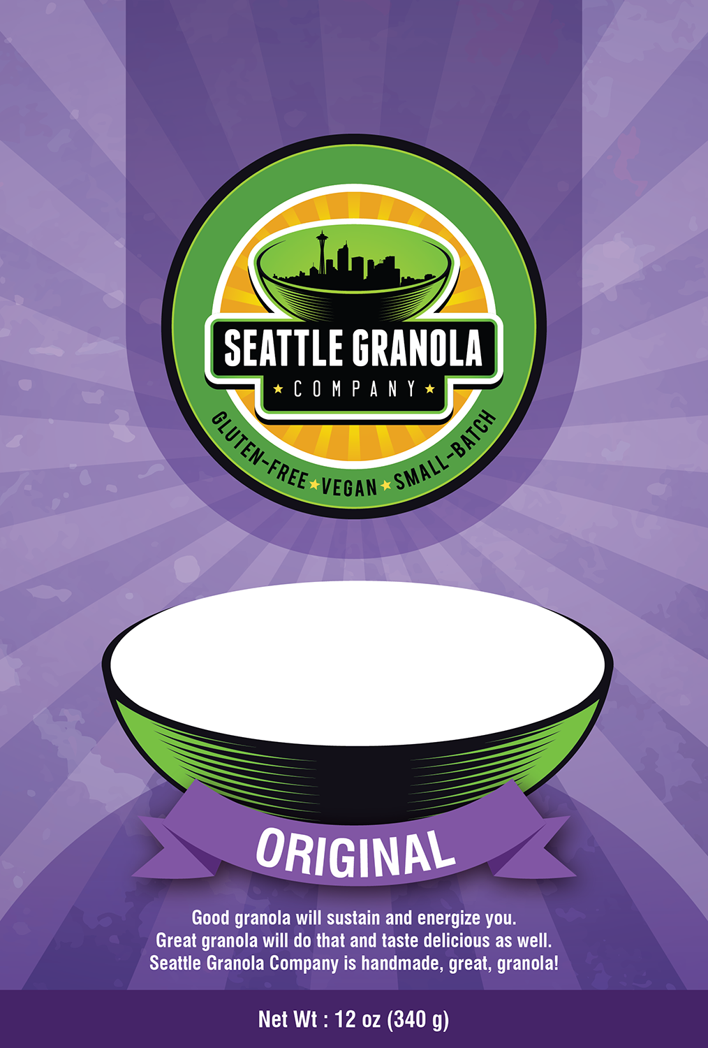 Diseño de Empaque por Akshar Shailesh para Seattle Granola Company | Diseño #13129701