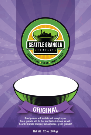 Packaging Design by Akshar Shailesh for Seattle Granola Company | Design: #13129701