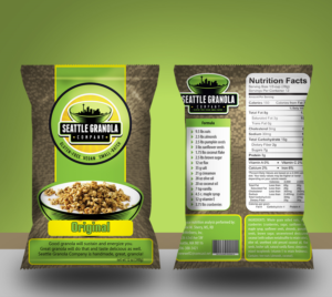 Packaging Design by Petter Goms for Seattle Granola Company | Design: #13113711
