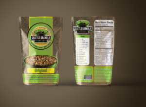 Packaging Design by Petter Goms for Seattle Granola Company | Design: #13118864