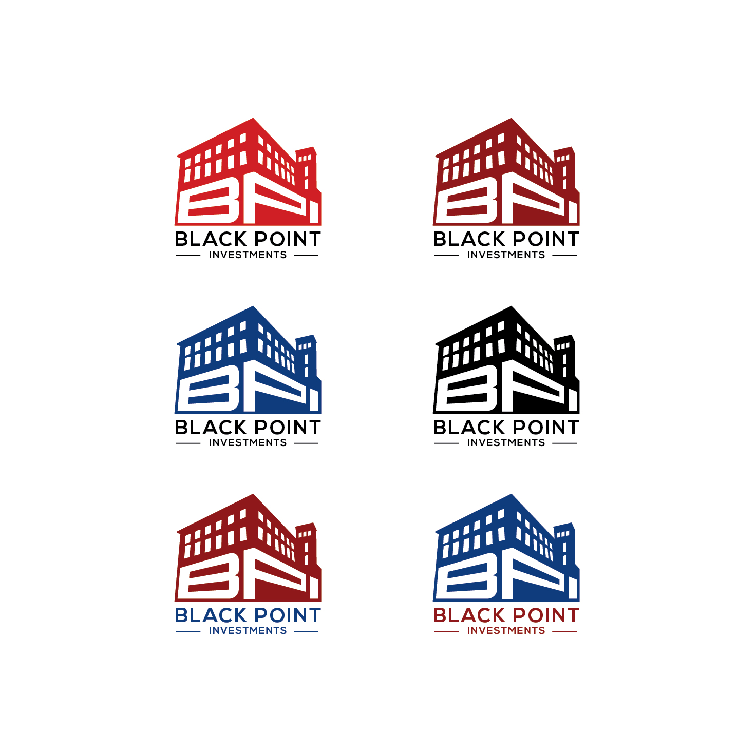Diseño de Logo por Black Graphic para Black Point Investments | Diseño: #13202944
