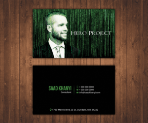 Hero Project | Business Card Design by Stylez Designz