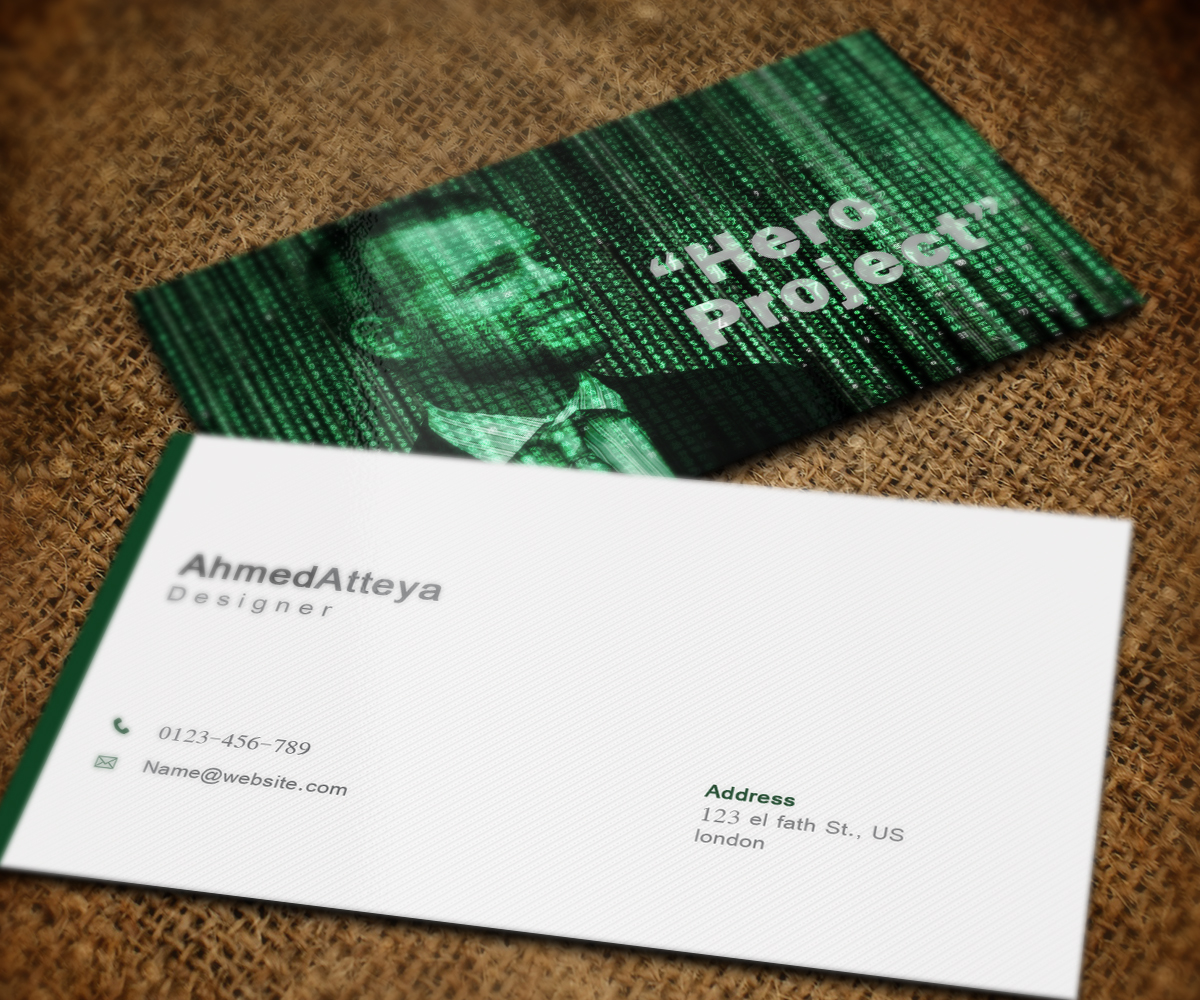 Diseño de Tarjeta de Presentación por a7mddz para este proyecto | Diseño #13128316