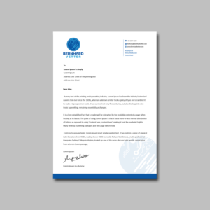 It Freelancer Consulting Trainer Und Projektmanager Benotigt Briefkopf 57 Letterhead Designs For A Business In Germany