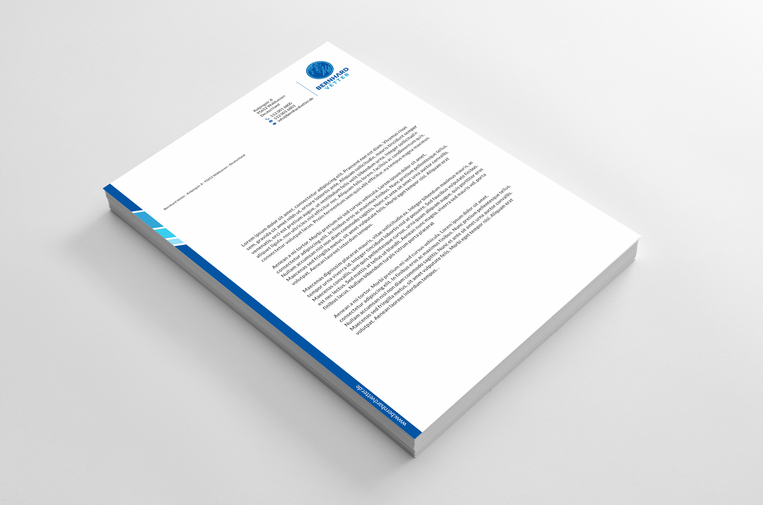 Letterhead Design by SKYdesign for this project | Design #13132304