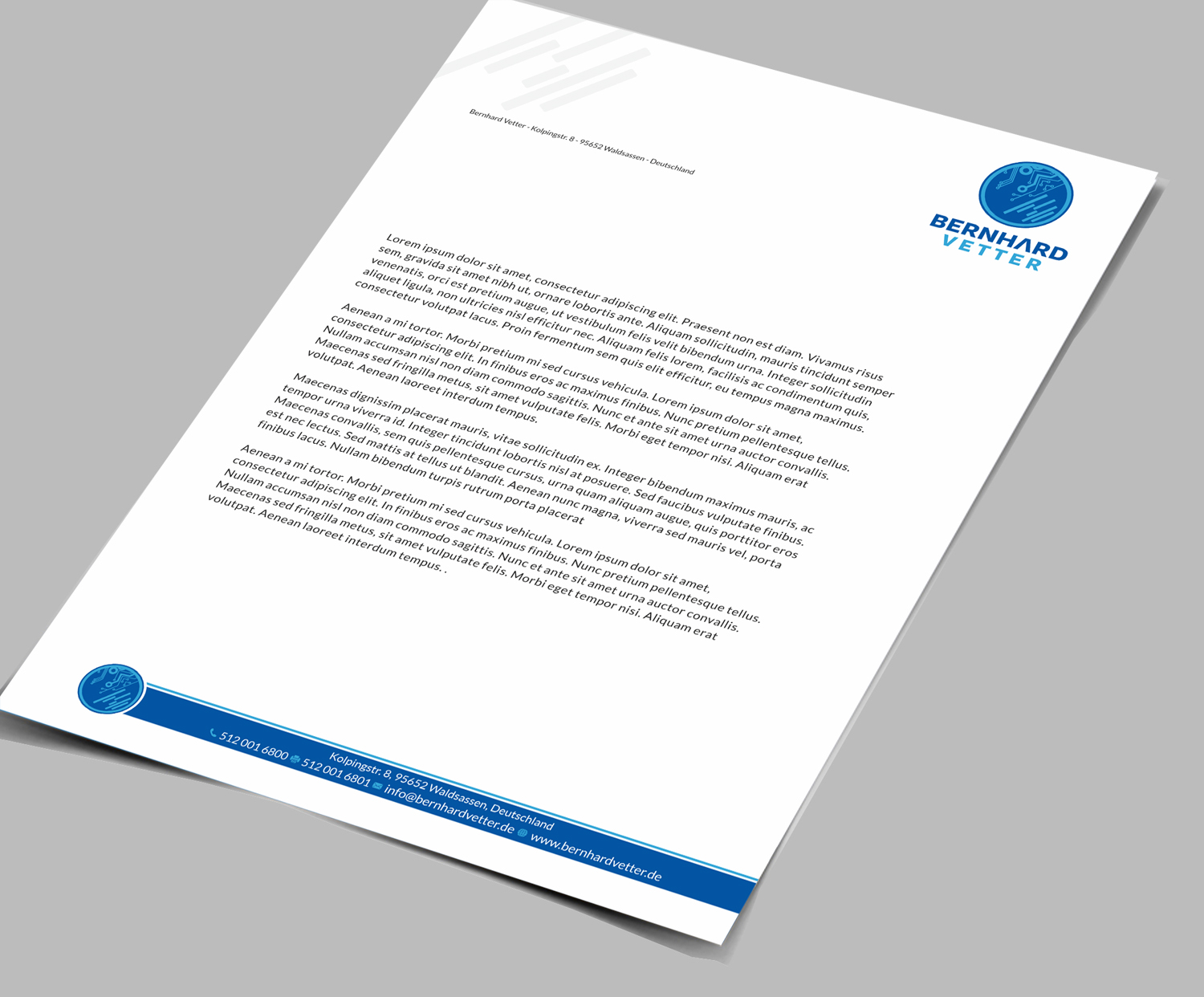 Briefkopf-Design von SKYdesign für dieses Projekt | Design #13136612