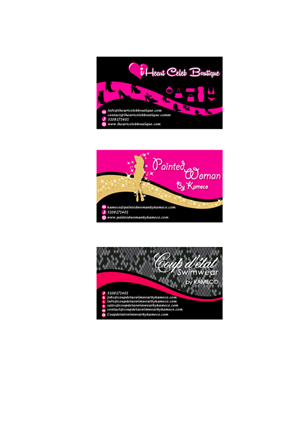 Business Card Design by alronlee