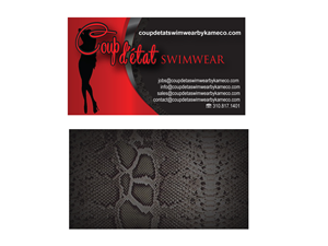 Business Card Design by Soula Vetter for this project | Design: #2448483