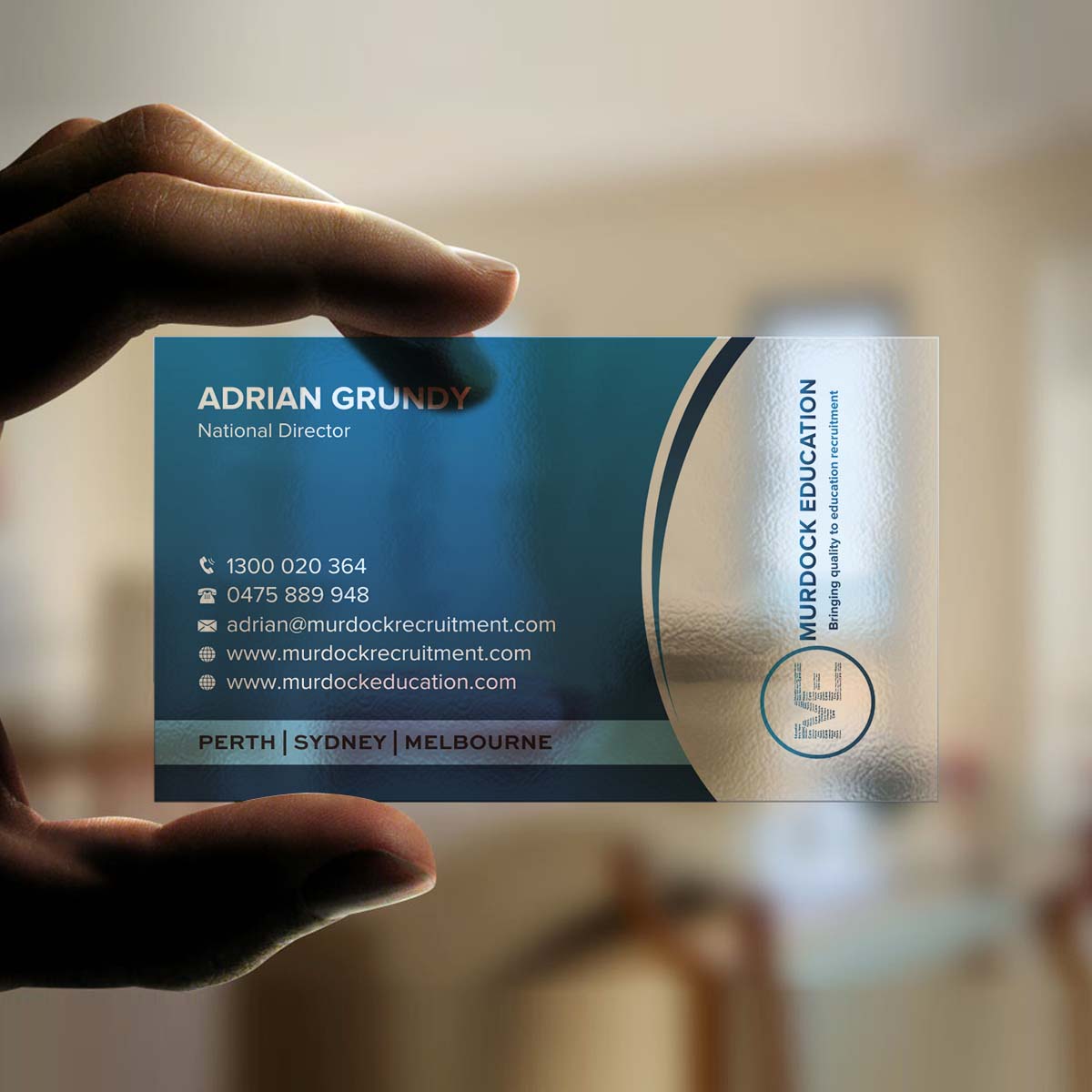 Design de Carte de Visite par INDIAN_Ashok pour ce projet | Design #13094288